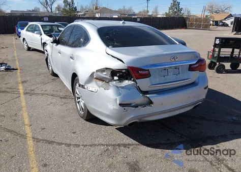 2016 Infiniti Q70 3.7 из США, поврежденный, VIN JN1BY1AP4GM220735